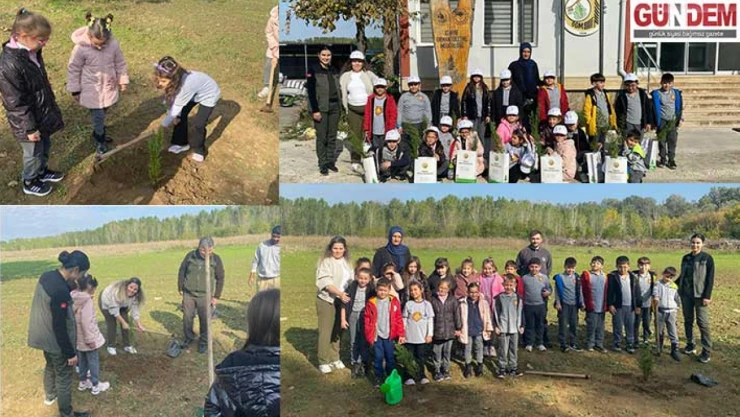 'Yeşil Vatan Benim Okulum, Geleceğe Çare' projesiyle çevre bilinci büyüyor