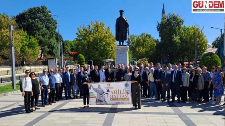 Yılın Ahisi, kalfası ve çırağı Edirne'de törenle açıklandı