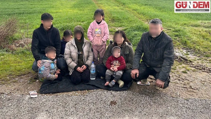 Yolüstü köyünde Irak uyruklu düzensiz göçmenler yakalandı