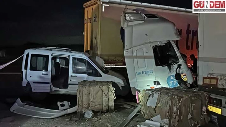 Zincirleme trafik kazasında 1 kişi öldü