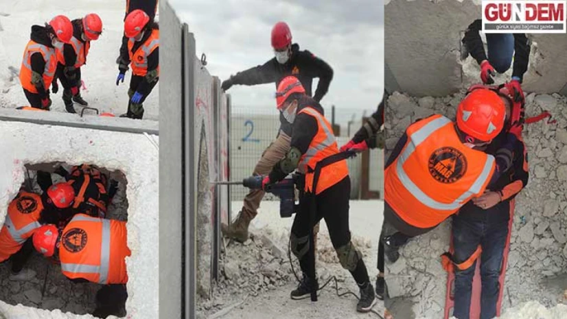 Afet Gönüllüleri Sahaya Hazırlanıyor
