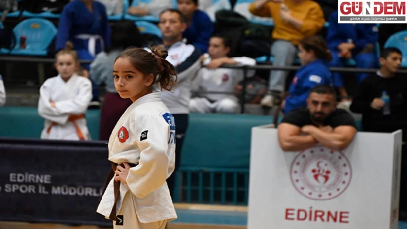 Edirne 1922 açık judo turnuvası sonuçlandı
