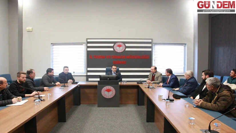 Edirne hayvancılığı için kritik toplantı