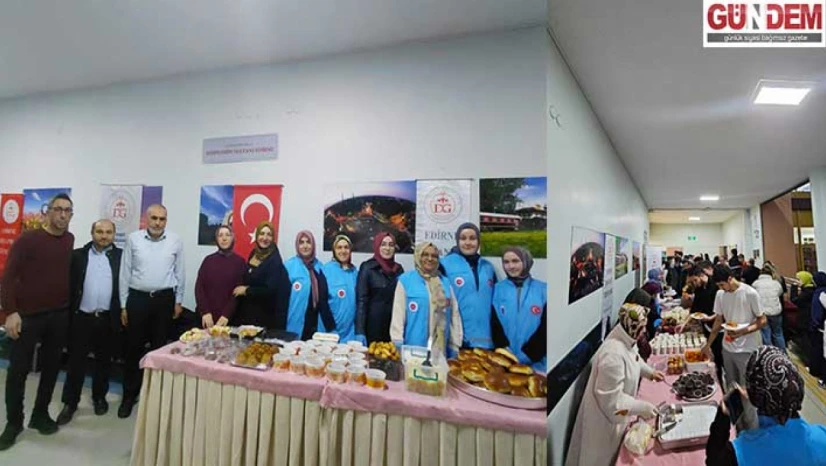 Edirne İl Müftülüğü'nden üniversitelilere moral molası