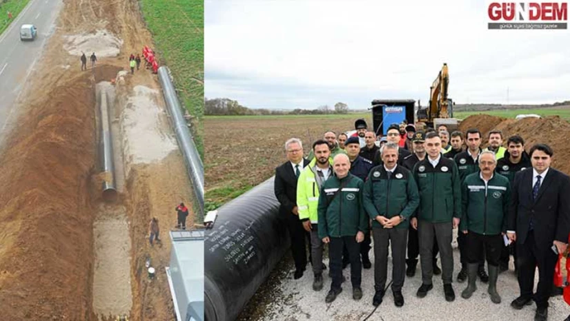 Edirne'nin içme suyunda kalite ve arz güvenliği artacak