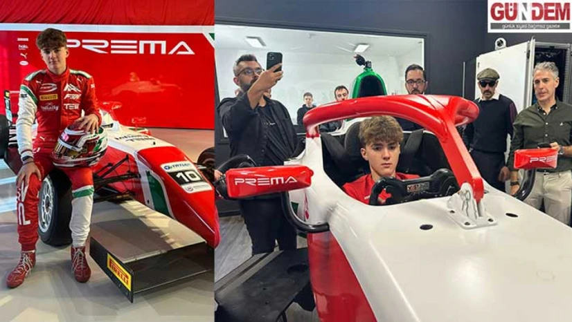 Genç pilot Alp Aksoy F4'te