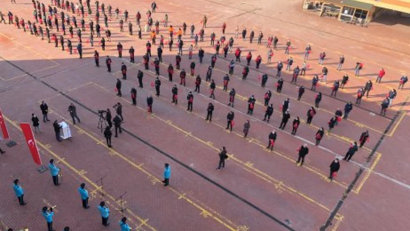 150 personelle kutlama