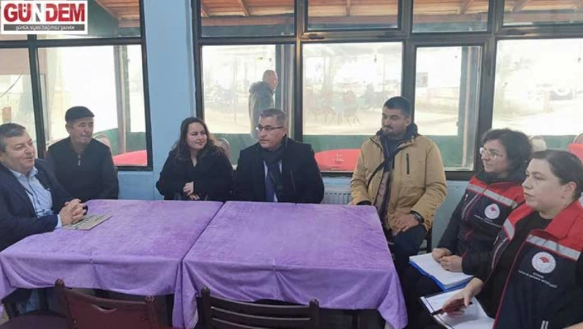 Havsa'da tarım ve sağlık el ele