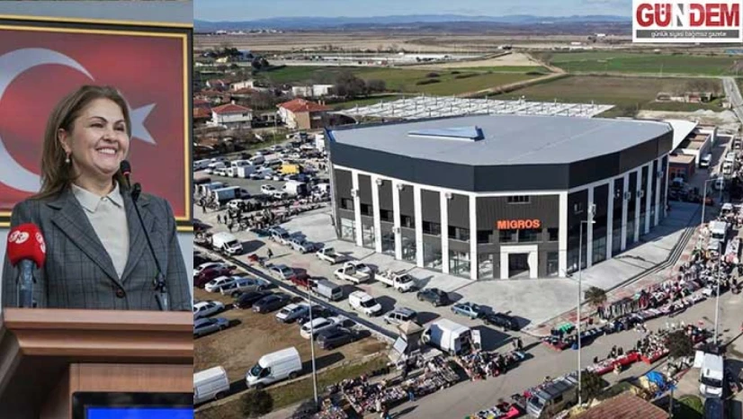 İpsala alış veriş merkezi hizmete girdi