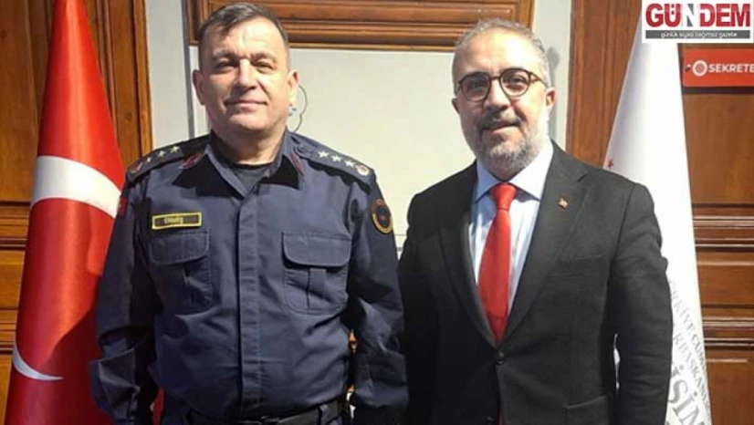 Jandarma Komutanı Ermiş İletişim Başkanlığı'na ziyaret gerçekleştirdi