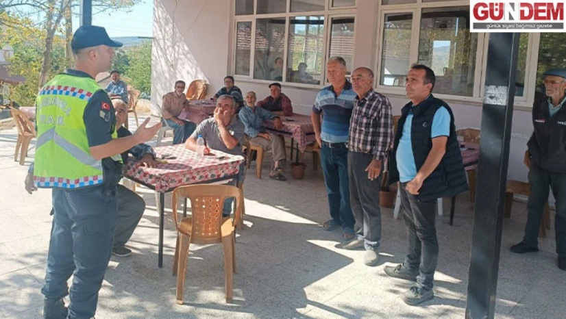 Jandarmadan trafik eğitimi