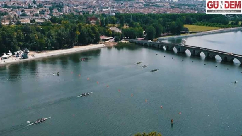 Kürek sporunun kalbi bu yıl da Edirne'de atacak