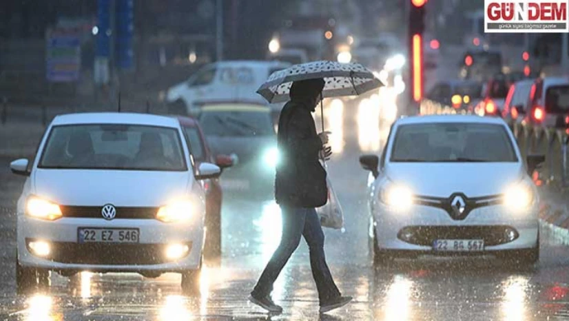 Meteoroloji Bölge Müdürlüğü'nden kuvvetli yağış uyarısı
