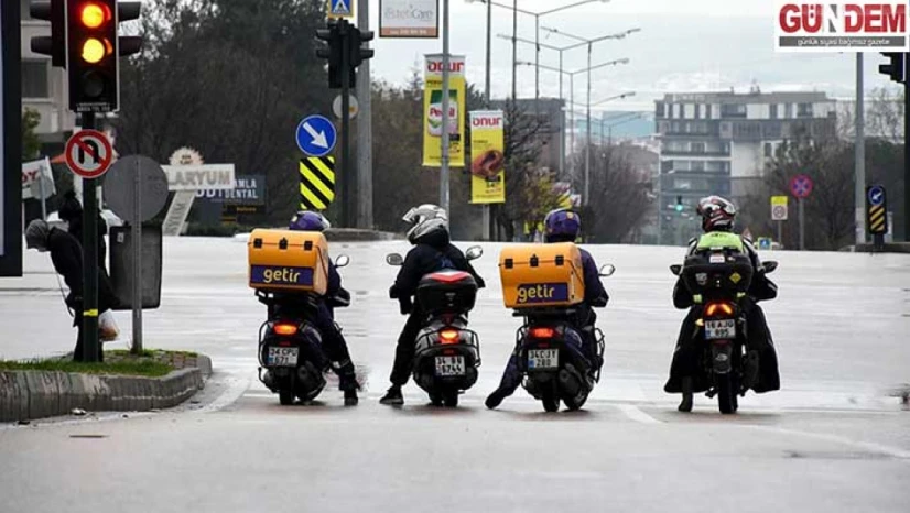 Motosikletli Kuryelere SRC zorunluluğu getirildi