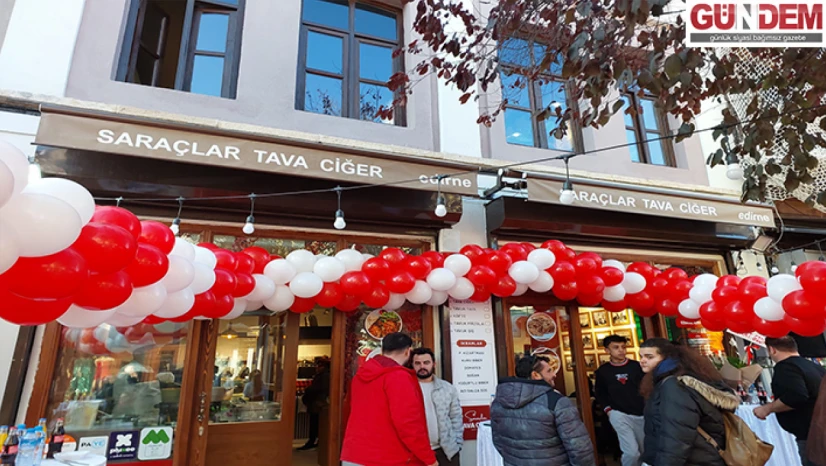 Saraçlar'da yeni tava ciğer işletmesi