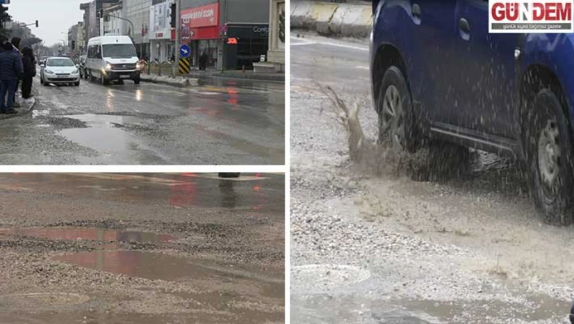 Şehrin kalbi çamur içinde: Edirne merkezde yol isyanı