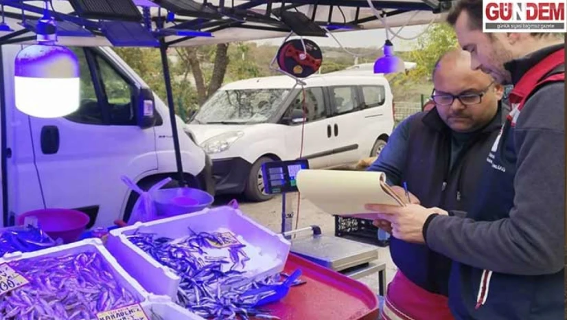 Su ürünleri denetimi yapıldı