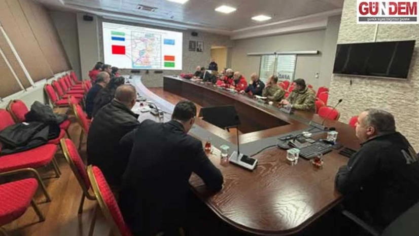 TAMP çerçevesinde 2026 yılı arama kurtarma hazırlıkları masaya yatırıldı