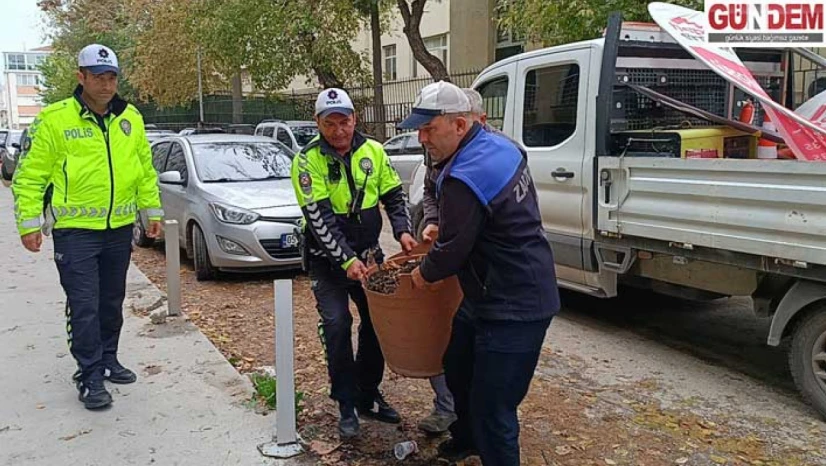 Yol işgallerine 4 bin 512 lira ceza