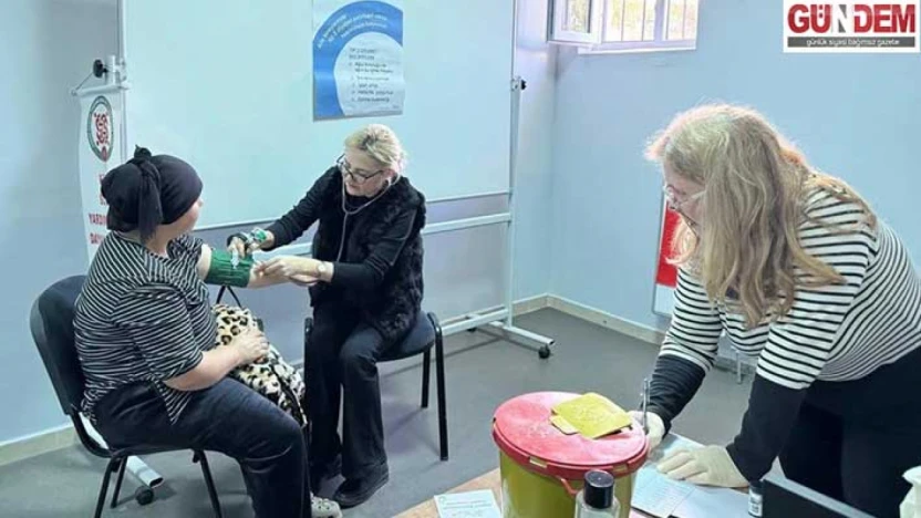 14 Kasım Diyabet Günü: Kursiyerlere Şeker ve Tansiyon Ölçümü