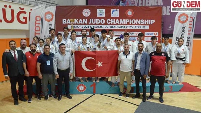 21. Yaş Altı Balkan Judo Şampiyonası sona erdi