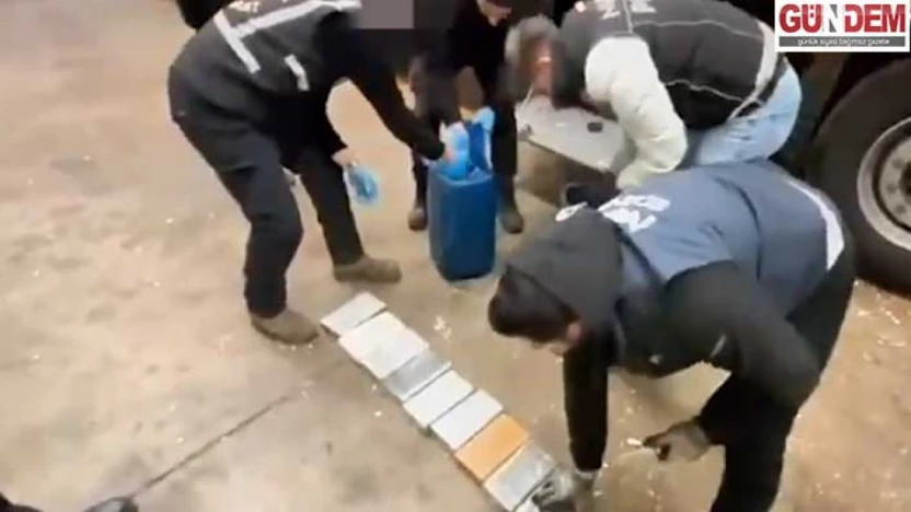 31 kilogram kokain ele geçirildi