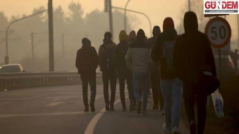 37 düzensiz göçmen yakalandı
