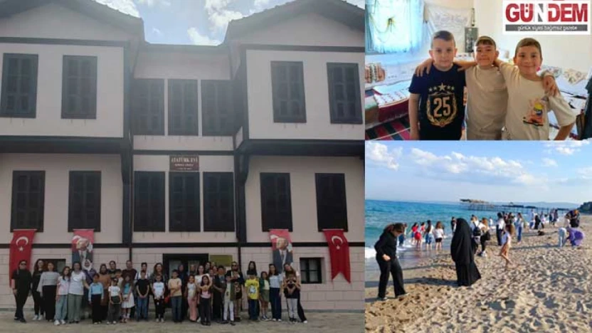 50. Yıl İlkokulu öğrencileri Kırklareli gezisinde