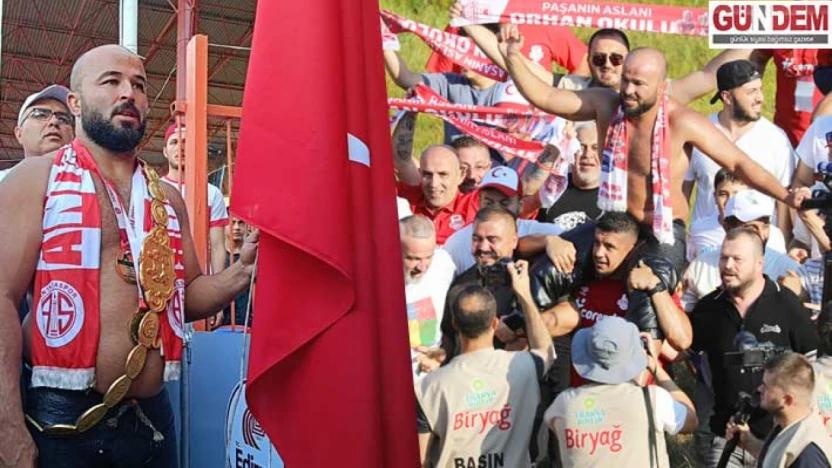 664. Tarihi Kırkpınar Yağlı Güreşleri'nin Başpehlivanı Orhan Okulu