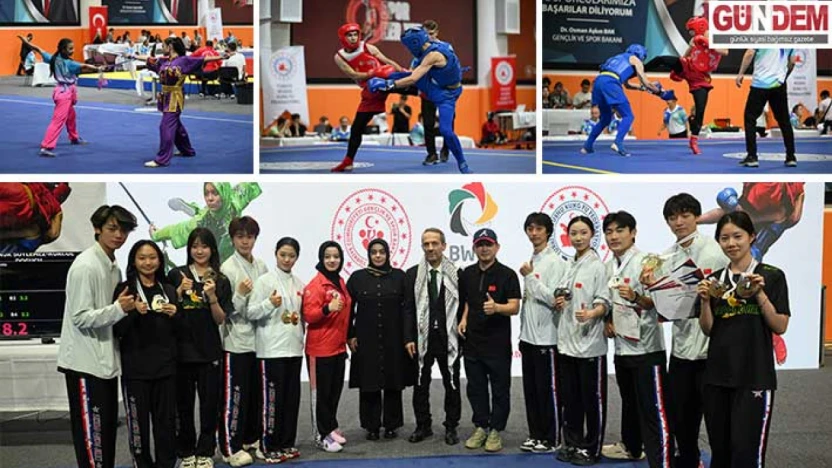 8. Açık Balkan Wushu Kung Fu Şampiyonası sona erdi