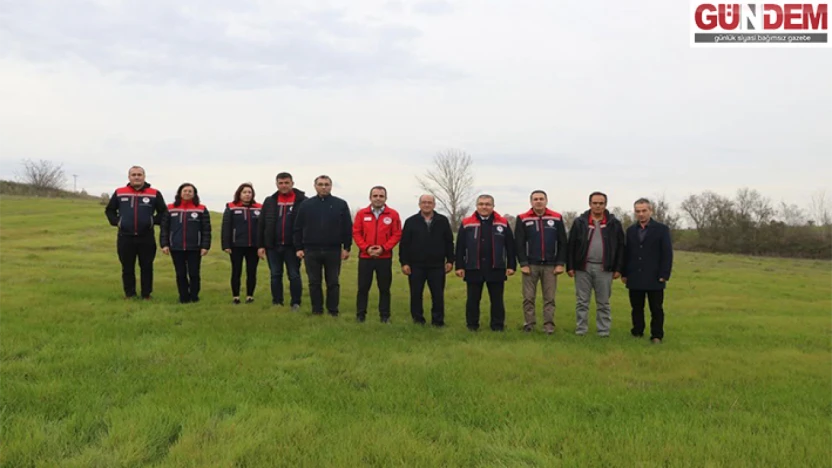 Arpaç Köyü'nde suni mera alanı 500 dekara çıktı