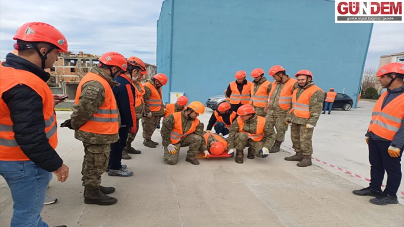 Askeri personele AFAD'dan arama kurtarma eğitimi