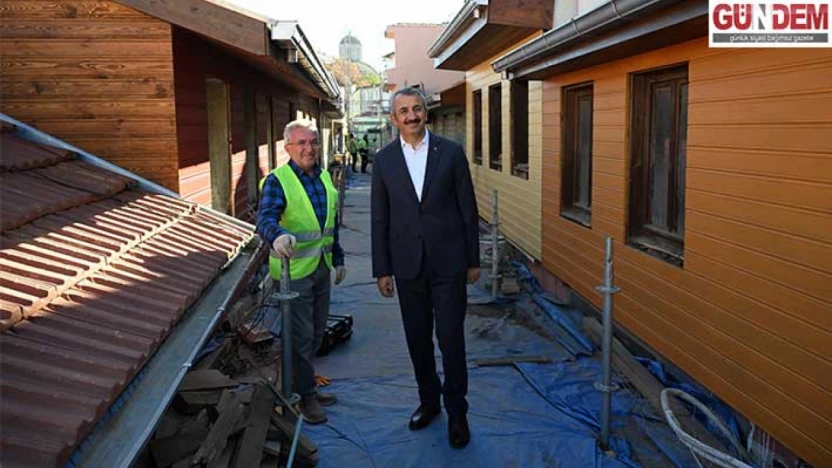 Ayakkabıcılar ve Terziler Çarşısı'nda restorasyon çalışmaları sürüyor