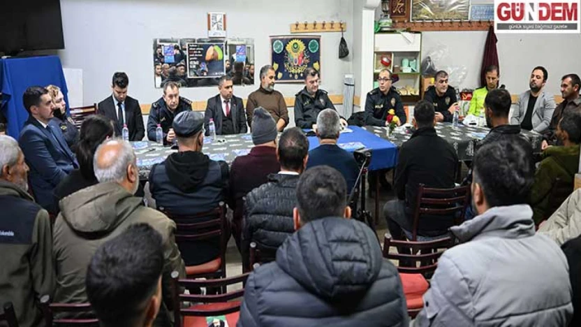 Ayhan, Uyuşturucuyla Mücadele Aplikasyonu'nun kullanılmasını istedi