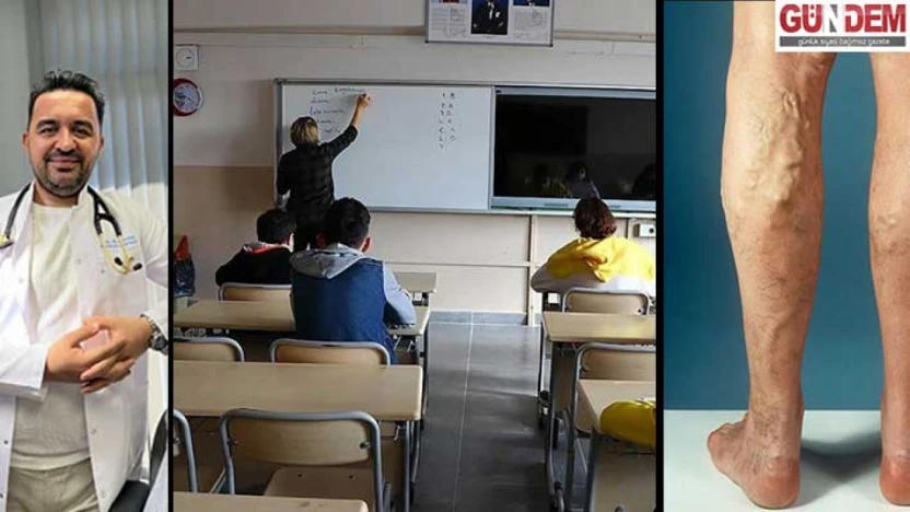 Bacak sağlığınızı korumak için ders aralarında yürüyüş şart
