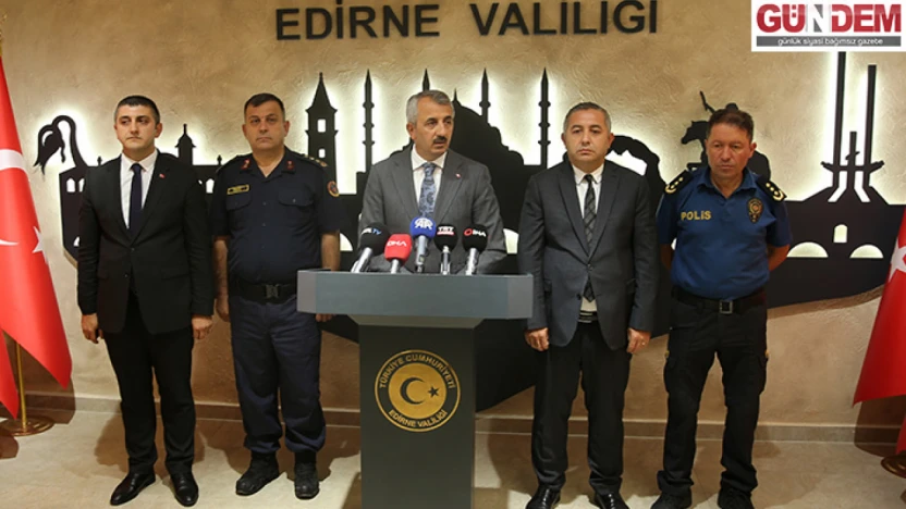'Başarılı çalışmalar sonrasında Edirne göç rotası olmaktan büyük ölçüde çıkmış durumda'