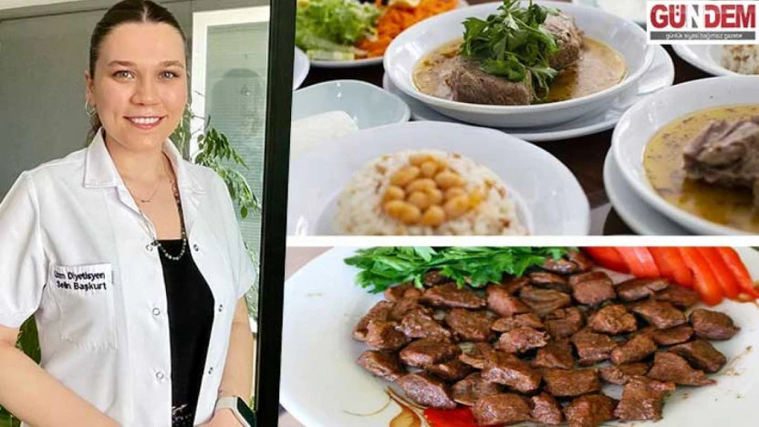 Bayramda et tüketirken sağlığınızı göz ardı etmeyin