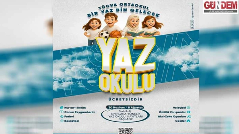 'Bir Yaz Bin Gelecek' yaz okulu başvurular başladı