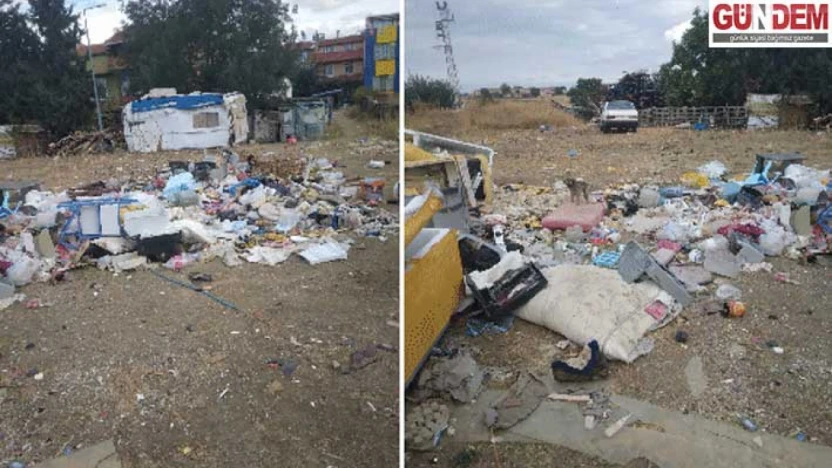 Boş Araziler Çöplüğe Döndü, Mahalleli Tepkili