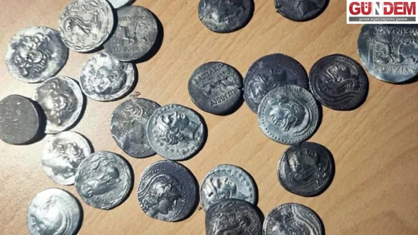 Bulgaristan Sınır Kapısında 71 Tarihi Sikke Ele Geçirildi