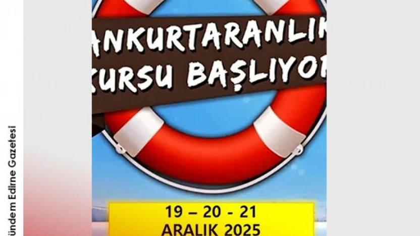 Cankurtaranlık kursu, 19 Aralık'ta başlayacak