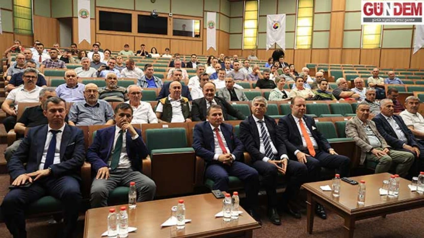 Çiftçiler hasat öncesi bilgilendirildi