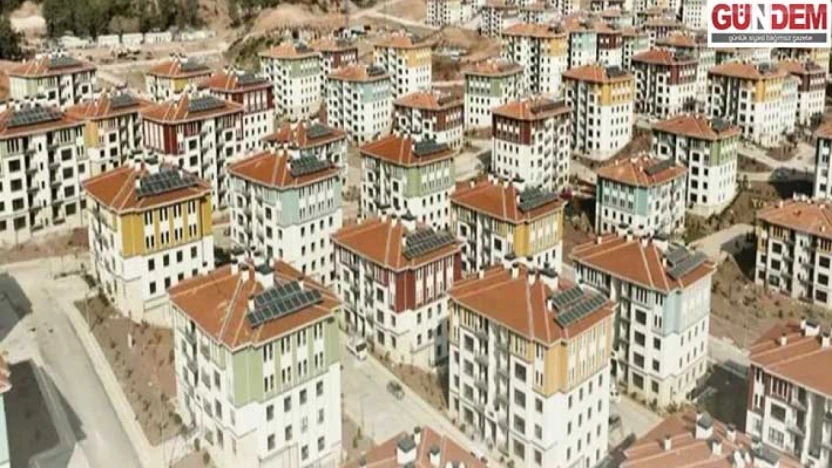 Deprem bölgesinde 455 bini aşkın konut ve iş yeri teslim edildi