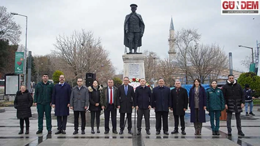 Dünya Gümrük Günü'nde Atatürk Anıtında tören düzenlendi