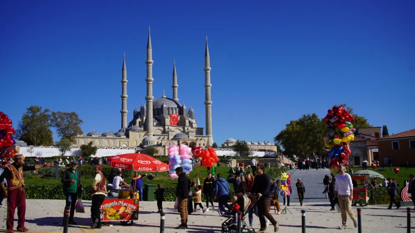 Edirne'de Cumhuriyet Bayramı Coşkusu