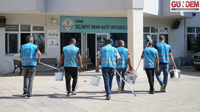 Edirne'de denetimli serbestlik yükümlüleri meslek öğrenip kamu yararı için çalışıyor