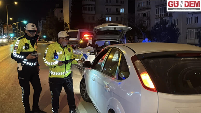 Edirne'de trafiği tehlikeye düşüren araçlara ceza kesildi