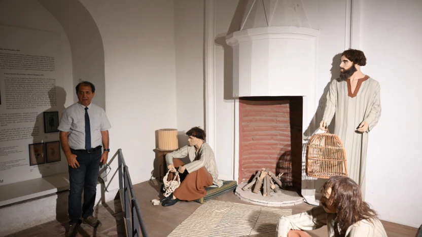 Edirne'deki Sağlık Müzesi gece saatlerinde de ziyaretçilerini ağırlıyor
