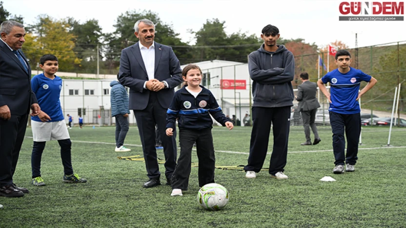 Edirne Valisi Sezer, sporla buluşturulan öğrencilerle bir araya geldi