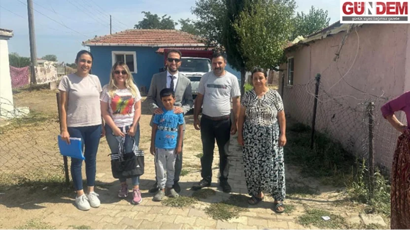 Eğitimcilerden öğrenci velilerine destek ziyareti